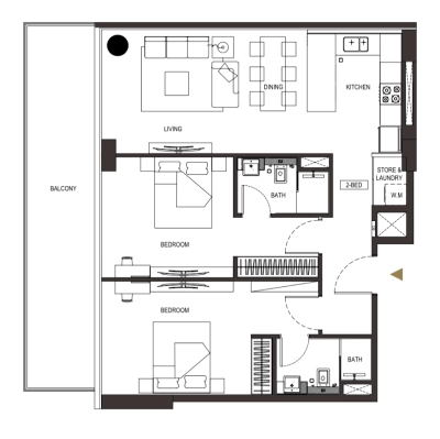 Binghatti - Binghatti Phoenix - Apartment