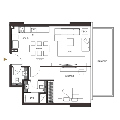 Binghatti - Binghatti Phoenix - Apartment