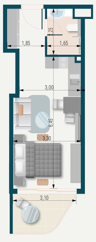 Segrex Development - Vitality Residence - Apartment
