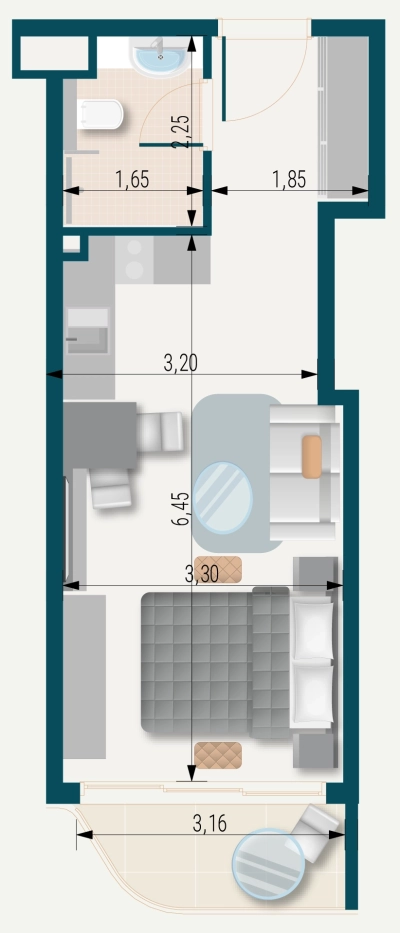 Segrex Development - Vitality Residence - Apartment