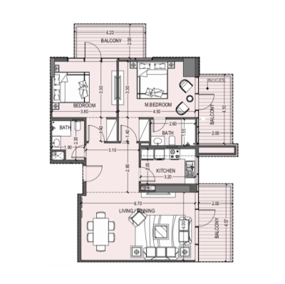 DIP - Violet Tower - Apartment