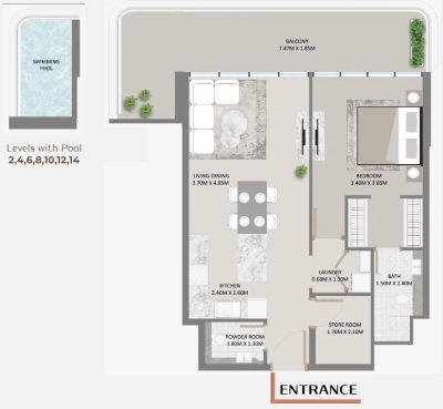 Main Realty - Primero Residences - Apartment