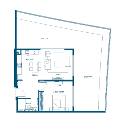 Binghatti - Aurora - Apartment