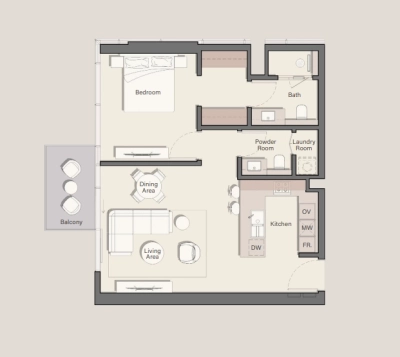 Ellington - Belgrove Residences - Apartment