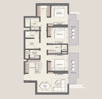 Ellington - Belgrove Residences - Apartment