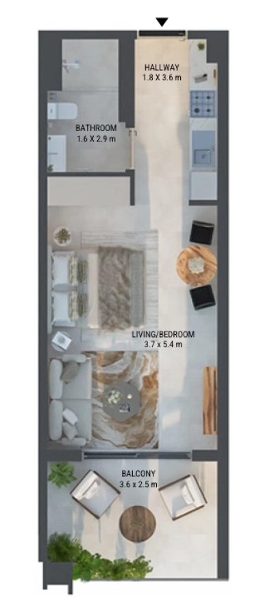 LEOS - Weybridge Gardens 3 - Apartment