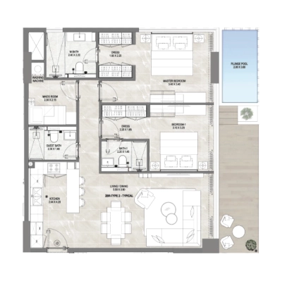 Rabdan Developments - Gharbi 1 Residences - Apartment