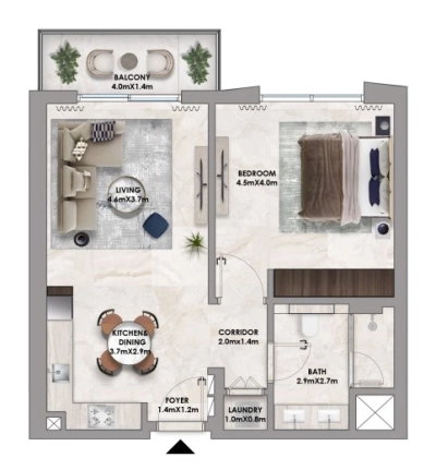 Emaar - Address Residences  - Apartment