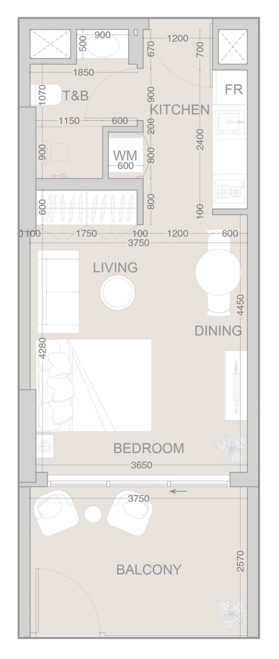 Object 1 - Evergr1n House - Apartment