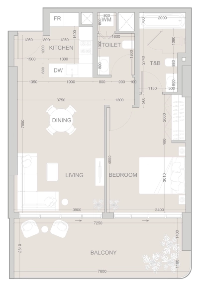 Object 1 - Evergr1n House - Apartment