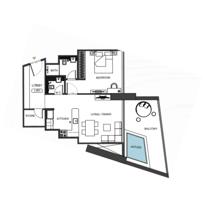 Binghatti - Binghatti Royale - Apartment