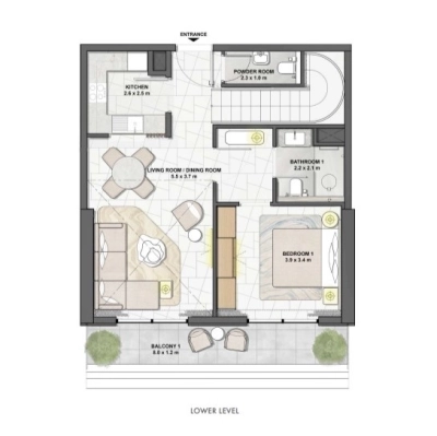 Omniyat - Saria - Apartment