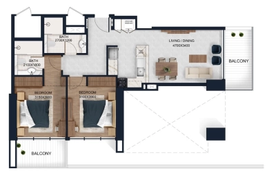 Dubuild Real Estate Development - Alfal Residence - Apartment