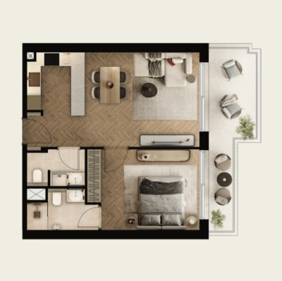 Qube Development - Arisha Terraces - Apartment
