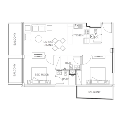 AG Properties - AG Ark - Apartment