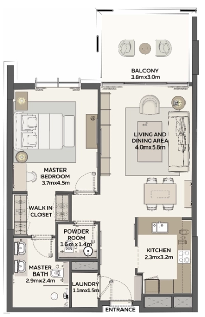 Expo City - Sidr Residences - Apartment