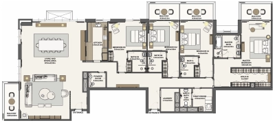 Expo City - Sidr Residences - Apartment