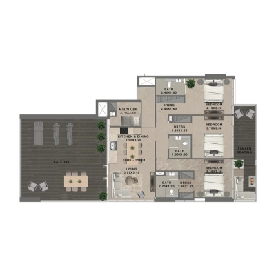Reef Luxury Development - Reef 999 - Apartment