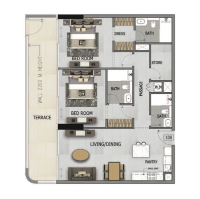 YAS Developers - Altia One - Apartment
