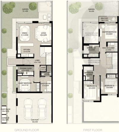 Dubai Properties - La Tilia - Townhouse