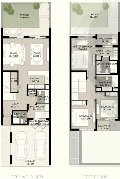 Dubai Properties - La Tilia - Townhouse