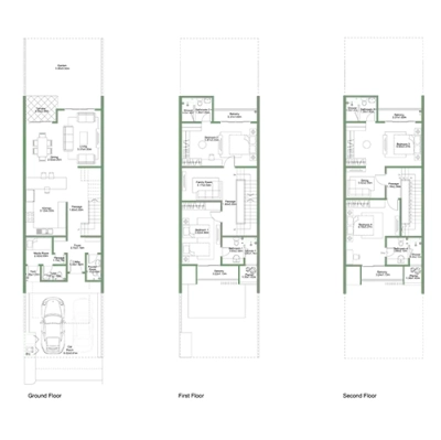 OCTA Properties - Motor City Hills by Union Properties - Townhouse