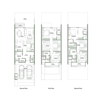 OCTA Properties - Motor City Hills by Union Properties - Townhouse