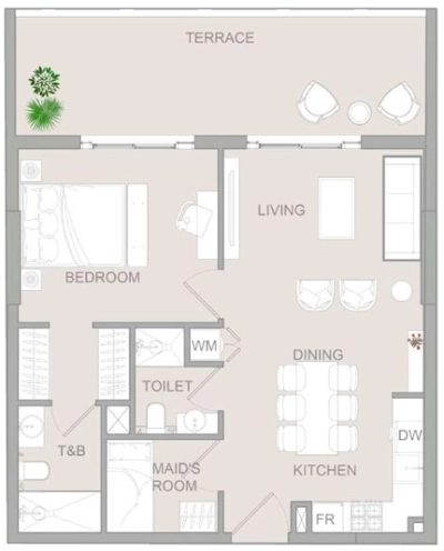 Object 1 - TETR1S Tower - Apartment