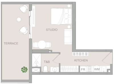 Object 1 - TETR1S Tower - Apartment