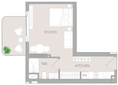 Object 1 - TETR1S Tower - Apartment