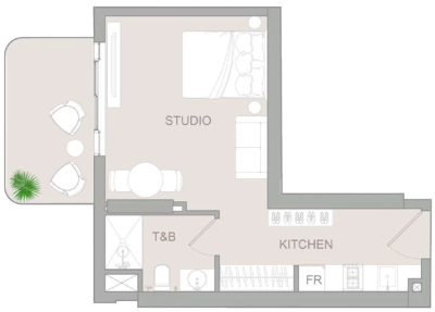 Object 1 - TETR1S Tower - Apartment