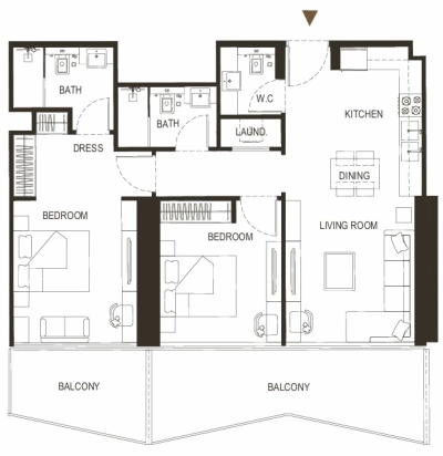 Binghatti - Binghatti Haven - Apartment