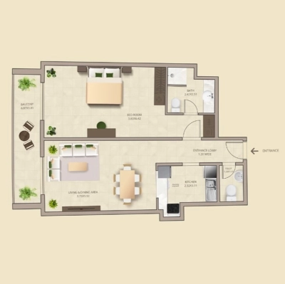 AJ Gargash Real Estate Development -  Mayflower Residences - Apartment