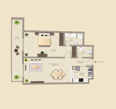 AJ Gargash Real Estate Development -  Mayflower Residences - Apartment